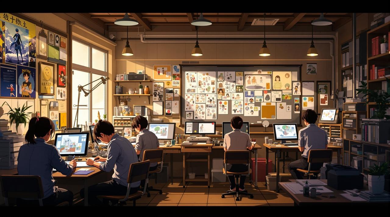 上头短剧 团队工作场景